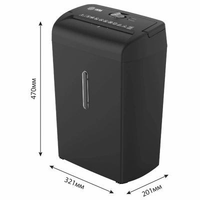 KALAM.KZ - Шредер секр.4(5x18мм), 10 листов, 21л, 4,6кг, CACTUS CS-SH-10-21-5X18