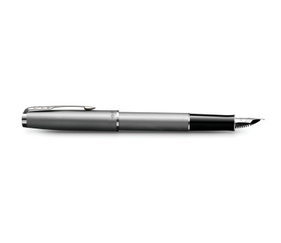 KALAM.KZ - Ручка перьевая Parker Sonnet Entry Point Stainless Steel CT, 0,8 мм F, черная 2146873