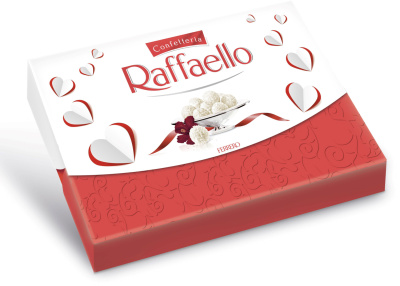 Конфеты Ferrero Raffaello коробка 90 гр