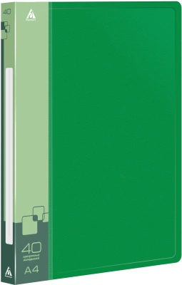 KALAM.KZ - Папка с файлами, 40 файлов, А4, 0.650мкр..22мм, пластик зеленая Бюрократ купить KALAM.KZ - Папка с файлами, 40 файлов, А4, 0.650мкр..22мм, пластик зеленая Бюрократ