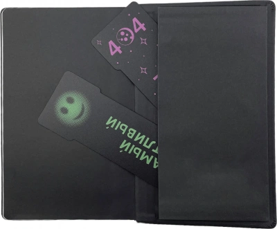 Книга для записей А5(135х213), 96л.,обл. иск. кожа, черный агат, Joy Book ЭКСМО