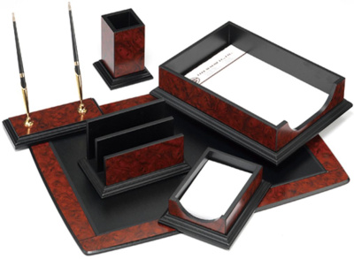 Набор настольный 6 предметов(без ручек) красное дерево Good Sunrise