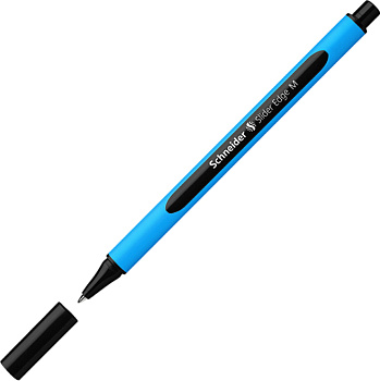 KALAM.KZ - Ручка шариковая 1.0мм, черная "Slider Edge M" Schneider