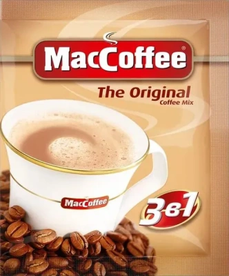 KALAM.KZ - Кофе растворимый, Maccoffee "3 в 1", 20 гр. упаковка 100 шт 