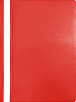 KALAM.KZ - Скоросшиватель пластиковый A4, 120/160мкр, красный Bindermax
