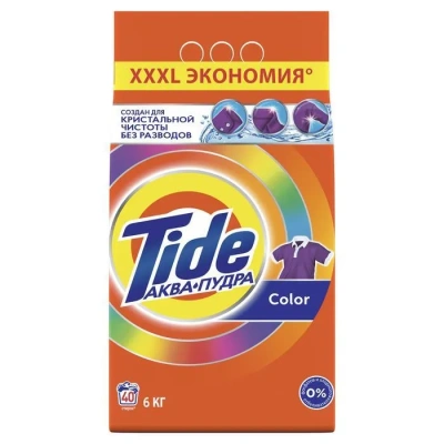 Порошок, Tide 6 кг, для стирки
