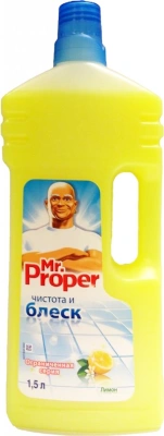 Средство моющее, универсальное для пола 1л. Лимон "Mr.Proper" 