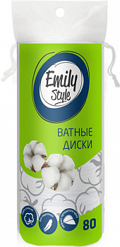 KALAM.KZ - Ватные диски 80 шт "Emily Style" 