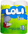 KALAM.KZ - Полотенца бумажные 3х-слойные "Loli" с втулкой, без обертки 4 шт в уп