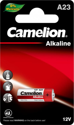 Батарейка 23A, 12V, (блистер 1шт) Camelion