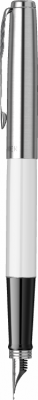 KALAM.KZ - Ручка перьевая Parker Jotter Originals White Chrome CT, 0,8 мм F, синяя 2096896