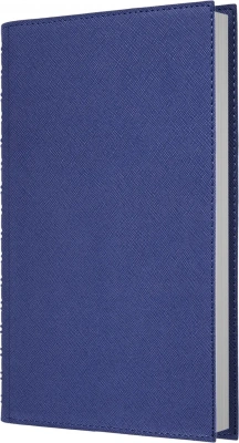 Ежедневник А5, недатир, 152л, иск.кожа, Today, евроспираль, карман д/ручки, синий, клетка Эксмо