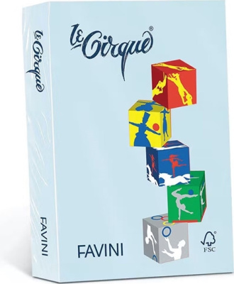Бумага цветная "Le Cirque №101 Celeste", A4, 80гр, 500л, Celeste. светло-голубой