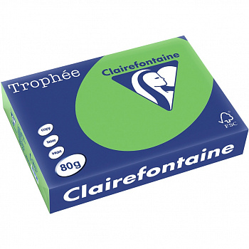 Бумага цветная "Trophee" А4, 80гр., 500л., billiard green (бильярдный зеленый)