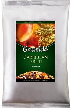 KALAM.KZ - Чай фруктовый, 250гр, Greenfield Caribbean Fruit с ароматом тропических фруктов