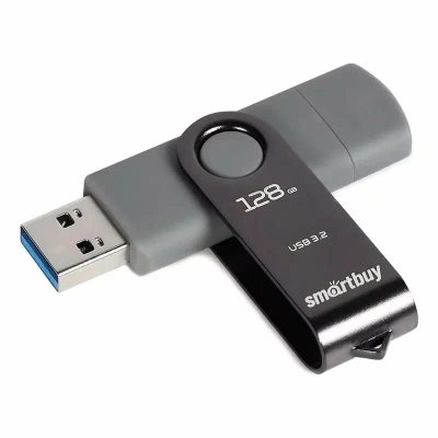 KALAM.KZ - Флеш-накопитель USB 3.0 Smartbuy 128GB Twist Dual Type-C/Type-A