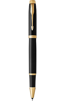 KALAM.KZ - Ручка роллерная Parker IM Metal Black GT, 0,5 мм F, черная 1931659