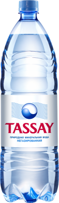 Вода минеральная без газа, 1.5л, пластиковая бутылка, Tassay