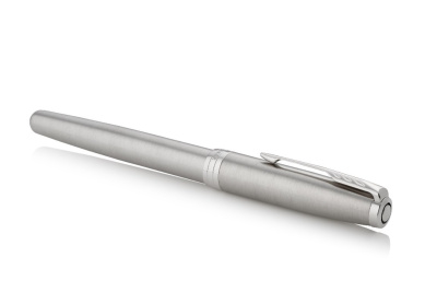 KALAM.KZ - Ручка перьевая Parker Sonnet Stainless Steel CT, 0,8 мм F, черная 1931509
