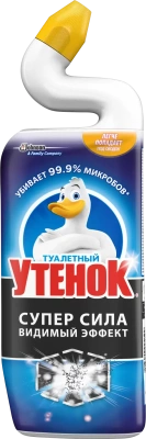 Чистящее средство для сантехники 500мл, с дозатором, видимый эффект "Утенок" 