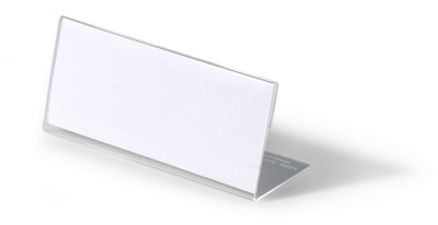 KALAM.KZ - Указатель настольный, 61х150мм, прозрачный Durable