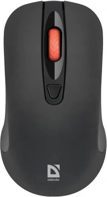 Мышь беспроводная Defender Nexus MS-195 бесшумная черный