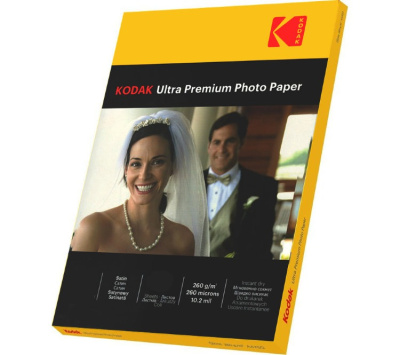 Фотобумага А3, 260гр, 20л/уп, атласная, глянцевая, Kodak