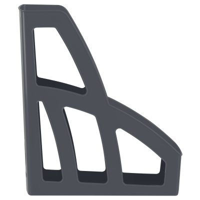 KALAM.KZ - Лоток вертикальный A4, 75мм, серый Стамм Лидер