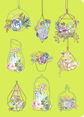 Книга для записей А5, 80л, иск. кожа, BE HAPPY, Эксмо
