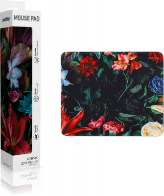 KALAM.KZ - Коврик для мышки Smartbuy Flowers S-size 380х230х3 мм резиновая основа+тканевая поверхность