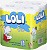 KALAM.KZ - Полотенца бумажные 2х-слойные "Loli ECO" с втулкой, без обертки 4 шт в уп