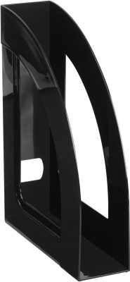 KALAM.KZ - Лоток вертикальный A4, 70мм, черный Стамм Респект(ЛТ142)