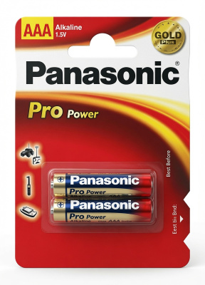 Батарейка AАА, Pro Power (блистер 2шт) Panasonic