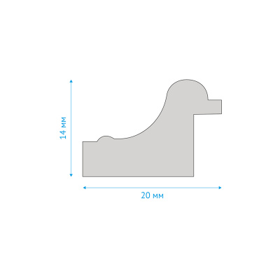 KALAM.KZ - Рамка пластиковая "Basic", 21*30 см, небьющееся стекло, белая OfficeSpace 