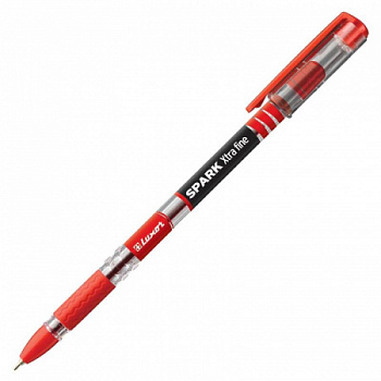 KALAM.KZ - Ручка шариковая, 0,5мм, красная, Luxor "Spark"