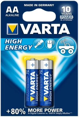 KALAM.KZ - Батарейка AA, 1.5V, (блистер 2шт) Varta Energy Mignon