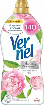 KALAM.KZ - Кондиционер для белья 1.44л Vernel Арома+пион и белый чай