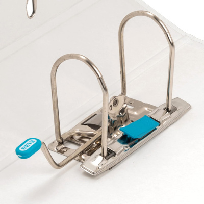 KALAM.KZ - Регистратор A4, 80мм, PVC/Paper, белый Hamelin