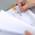 Закладки клейкие 45x25мм, 2штx50л, с надписью "Sign Here", пластиковые Foska