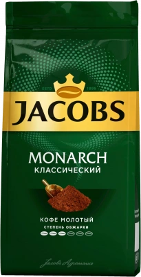 Кофе в зернах JACOBS Monarch 800гр. м/у 