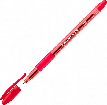 KALAM.KZ - Ручка шариковая, 0,7мм, красная, Luxor "Spark II"