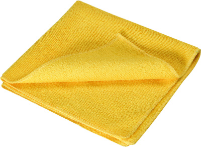 KALAM.KZ - Салфетка 40*40см, микрофибра 1 шт. "Универсальная" (Yellow) цвет: желтый