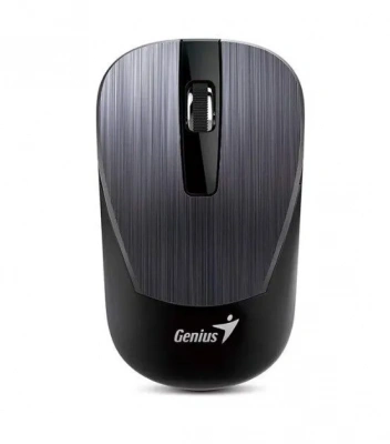 Компьютерная мышь, Genius, NX-7015, 3D, Оптическая, 1600dpi, Беcпроводная 2.4ГГц, Темно-Серый