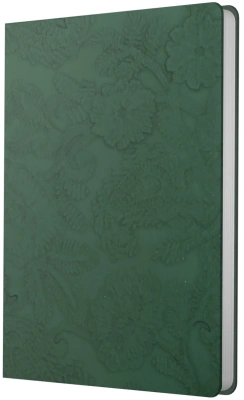 Ежедневник А5, недатированный, 152л., иск кожа, Jade, эвкалиптовый, Эксмо