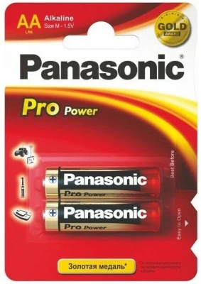 Батарейка AA, Pro Power (блистер 2шт) Panasonic