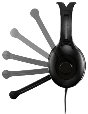 KALAM.KZ - Гарнитура Edifier K800 дуговые, USB, 20 кГц, кабеля 2м, черный