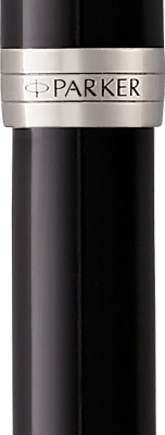 KALAM.KZ - Ручка роллерная Parker Sonnet Black Lacquer CT, 0,8 мм F, черная, 1931501