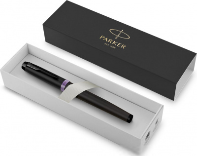 KALAM.KZ - Ручка перьевая IM Professionals Amethyst Purple BT, синяя, 0,8мм, Parker