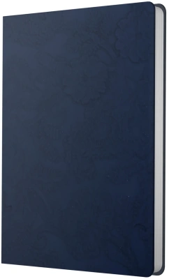 Ежедневник А5, недатированный, 152л., иск кожа, Jade, черничный, Эксмо