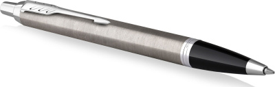 KALAM.KZ - Набор подарочный, ручка шариковая и ручка перьевая IM Stainless Steel CT Parker